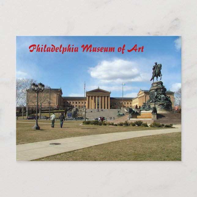 Philadelphia Museum of Art Postcard (Front)