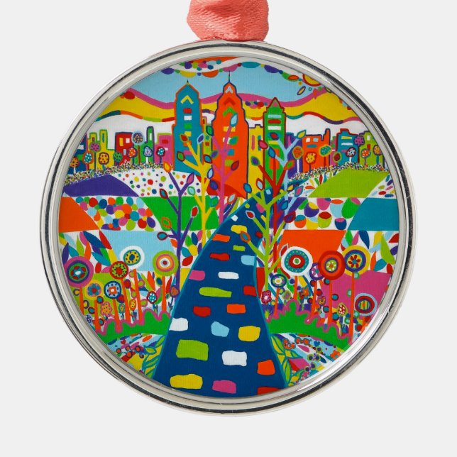 Philadelphia, PA Christmas Ornament (Front)