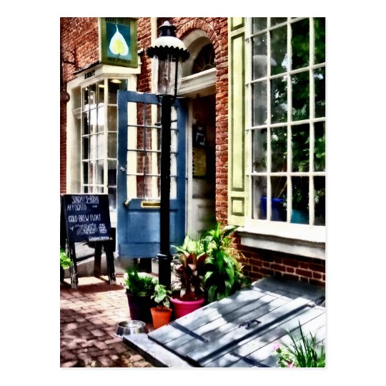 Philadelphia Pa Coffeehouse Postcard