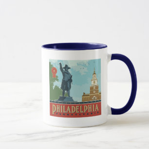 Philadelphia, PA   Independence Hall Mug