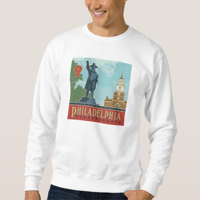 Philadelphia, PA | Independence Hall Sweatshirt (Front)