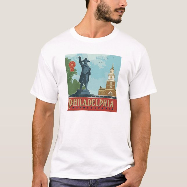 Philadelphia, PA | Independence Hall T-Shirt (Front)