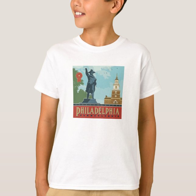 Philadelphia, PA | Independence Hall T-Shirt (Front)