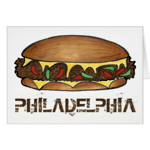 Philadelphia PA Philly Cheese Steak Sandwich Food