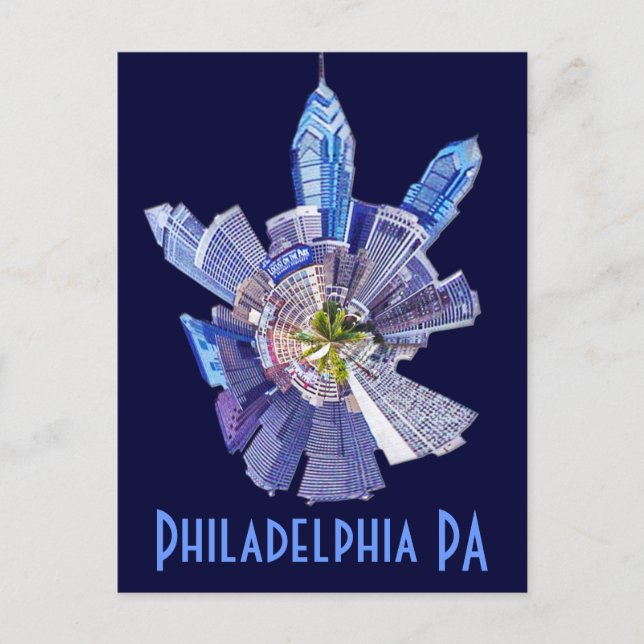 Philadelphia PA Postcard (Front)