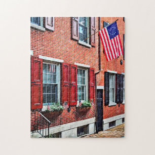 Philadelphia PA - S American Street Jigsaw Puzzle