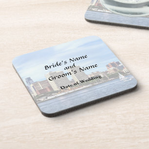 Philadelphia Pa Skyline Wedding Supplies Coaster