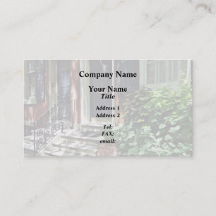Philadelphia PA - Street in Society Hill Business Card