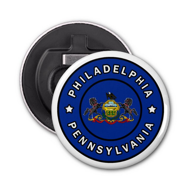 Philadelphia Pennsylvania Bottle Opener (Front)
