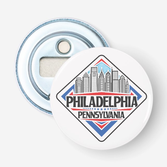 Philadelphia Pennsylvania Bottle Opener (Front)