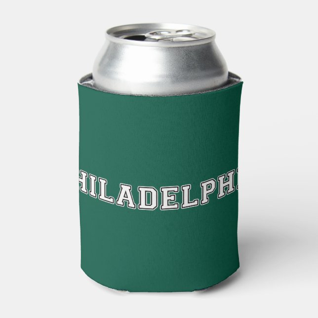 Philadelphia Pennsylvania Can Cooler (Can Front)