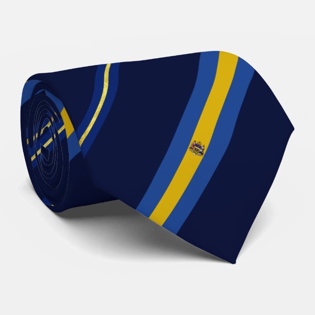 Philadelphia (Pennsylvania) city flag Neck Tie (Rolled)
