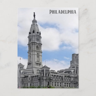 Philadelphia Pennsylvania City Hall Travel Photo Postcard