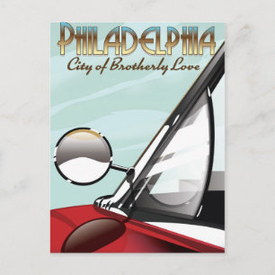 Philadelphia,Pennsylvania "City of Brotherly Love" Postcard