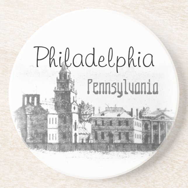 Philadelphia, Pennsylvania Coaster (Front)
