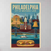 Philadelphia Pennsylvania Culture Illustration Art