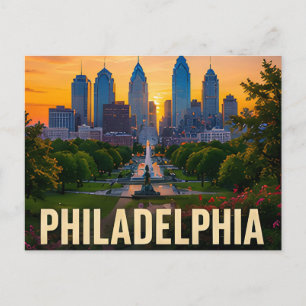 Philadelphia Pennsylvania Historic American City Postcard