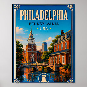 🔔 Philadelphia Pennsylvania Historic Trip 🔔 Poster