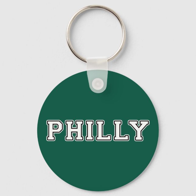 Philadelphia Pennsylvania Key Ring (Front)