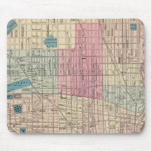 Philadelphia, Pennsylvania Map Mouse Mat