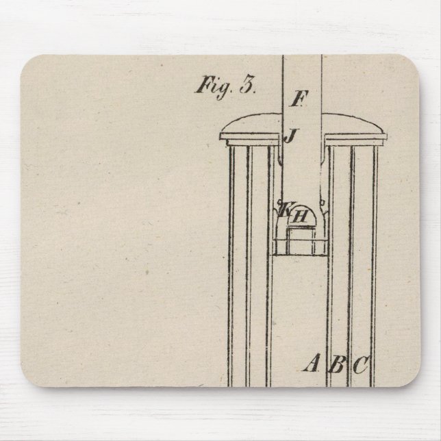 Philadelphia, Pennsylvania Mouse Mat (Front)