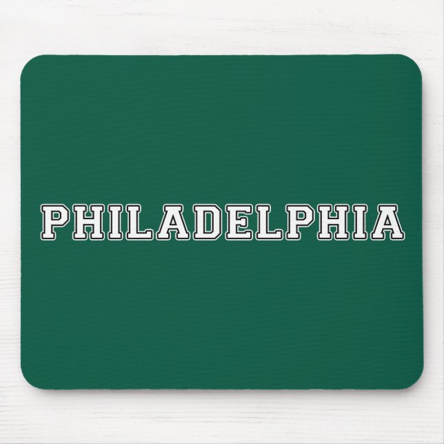 Philadelphia Pennsylvania Mouse Mat (Front)