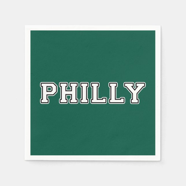 Philadelphia Pennsylvania Napkin (Front)