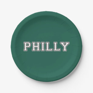 Philadelphia Pennsylvania Paper Plate