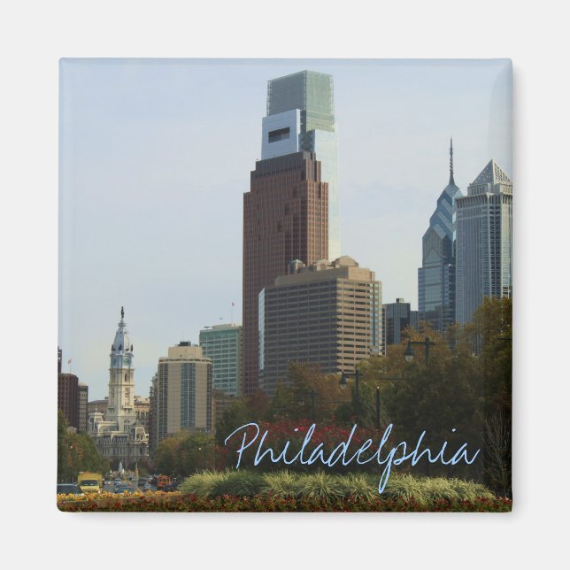Philadelphia Pennsylvania photography magnet (Front)
