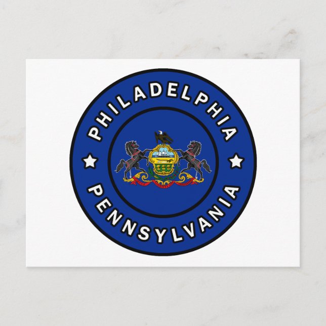 Philadelphia Pennsylvania Postcard (Front)