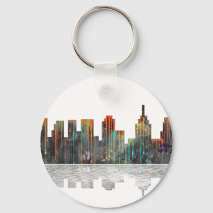 Philadelphia Pennsylvania Skyline Key Ring