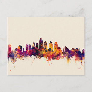 Philadelphia Pennsylvania Skyline Postcard