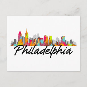Philadelphia Pennsylvania Skyline Postcard