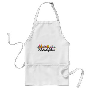 Philadelphia Pennsylvania Skyline Standard Apron