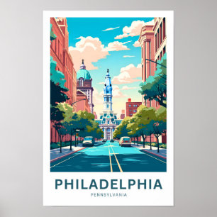 Philadelphia Pennsylvania Travel Print