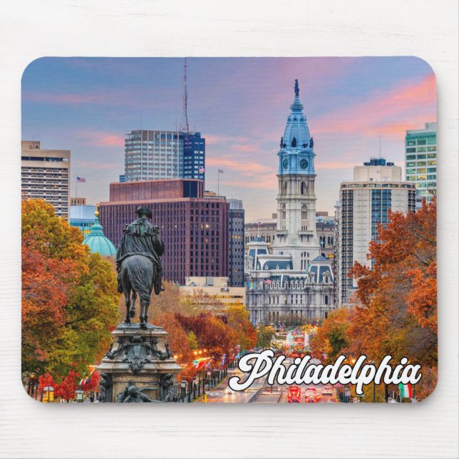 Philadelphia, Pennsylvania, United States Mouse Mat (Front)