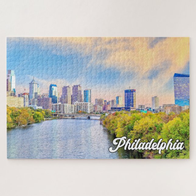 Philadelphia, Pennsylvania, USA Jigsaw Puzzle (Horizontal)