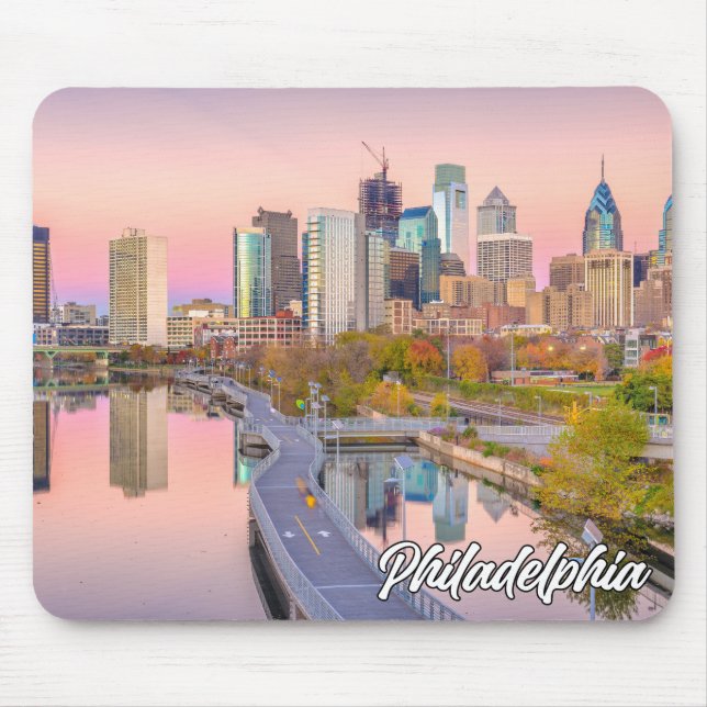 Philadelphia, Pennsylvania, USA Mouse Mat (Front)