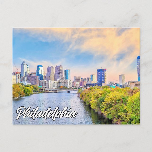 Philadelphia, Pennsylvania, USA Postcard (Front)