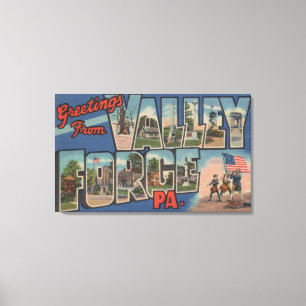 Philadelphia, Pennsylvania - Valley Forge Canvas Print