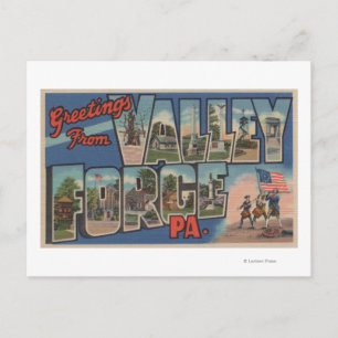Philadelphia, Pennsylvania - Valley Forge Postcard