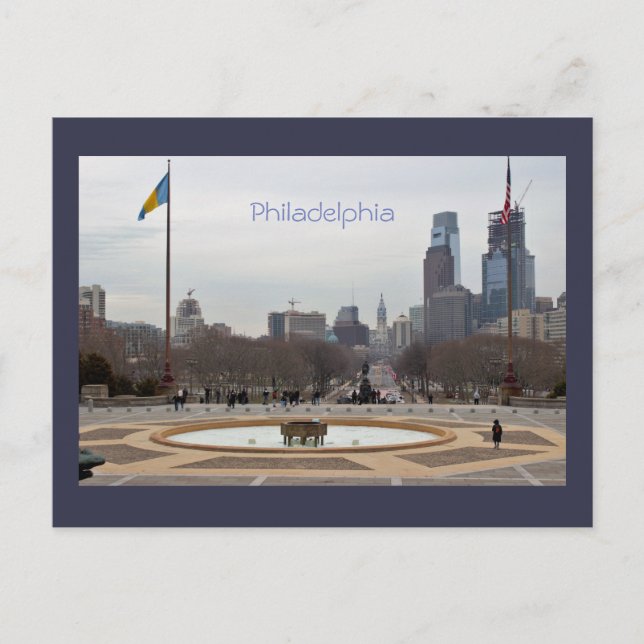 Philadelphia Photo Postcard (Front)