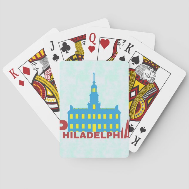 Philadelphia Playing Cards (Back)