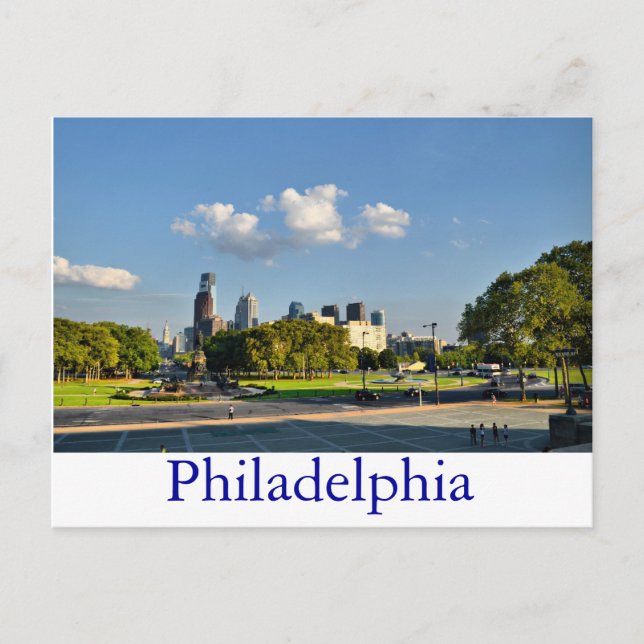 Philadelphia Postcard (Front)