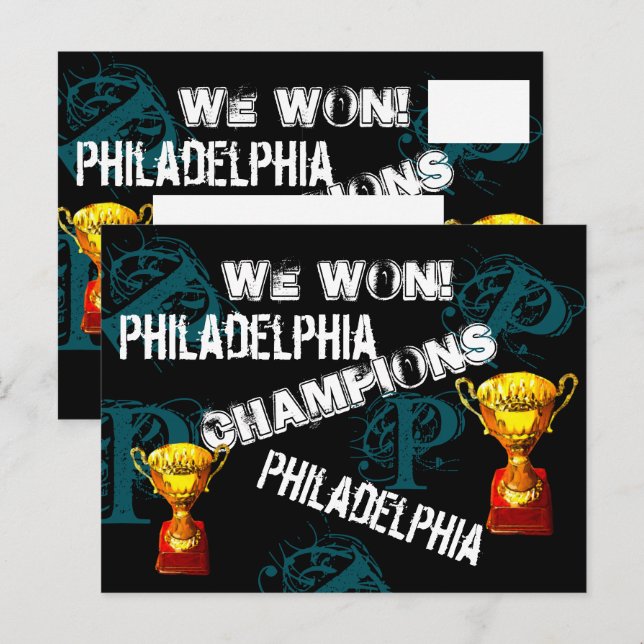PHILADELPHIA  POSTCARD (Front/Back)
