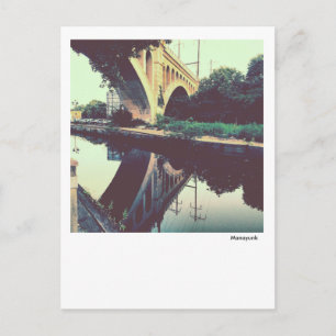 Philadelphia Postcard-Manayunk Towpath Postcard
