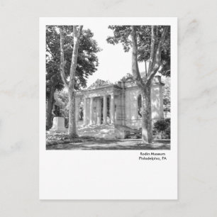 Philadelphia Postcard-Rodin Museum Postcard