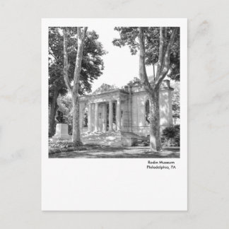 Philadelphia Postcard-Rodin Museum Postcard