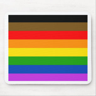 Philadelphia pride flag mouse mat