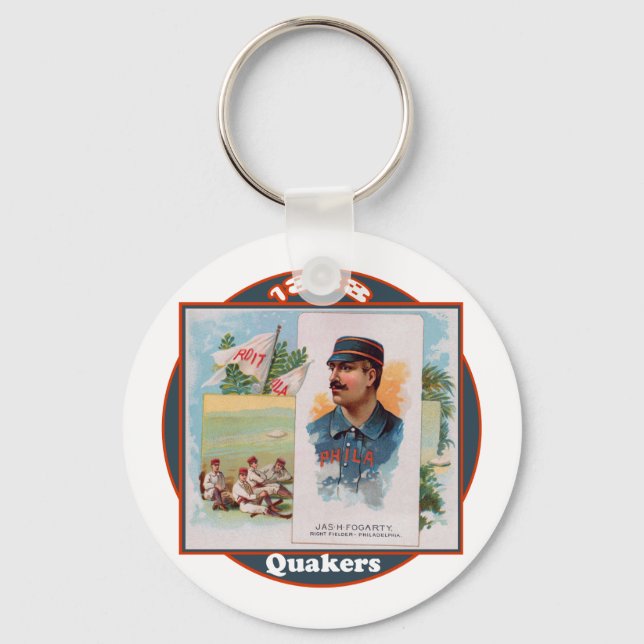 Philadelphia Quakers Key Ring (Front)